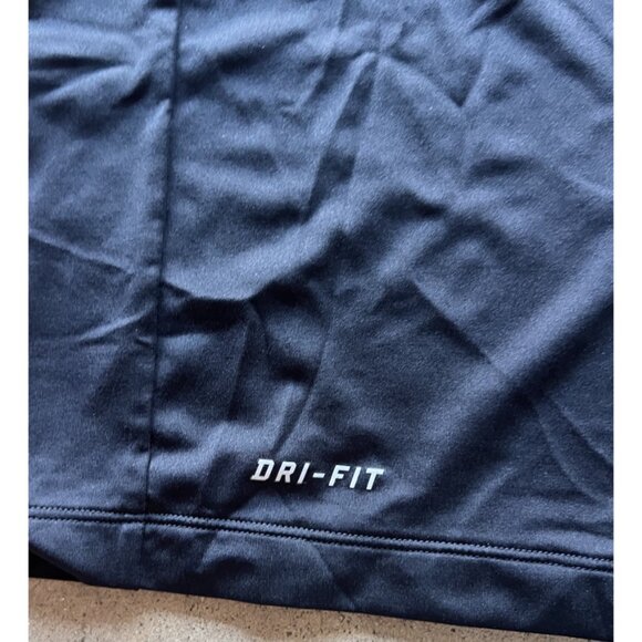 Nike Tiger Woods Polo Men’s Sz Large Black Green Dri Fit Stretch Short Sleeve - Picture 9 of 16